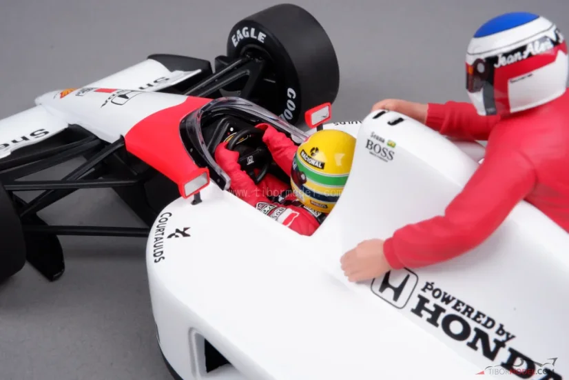 McLaren MP4/6 - Ayrton Senna (1991) Alesi Taxi, 1:18 Minichamps