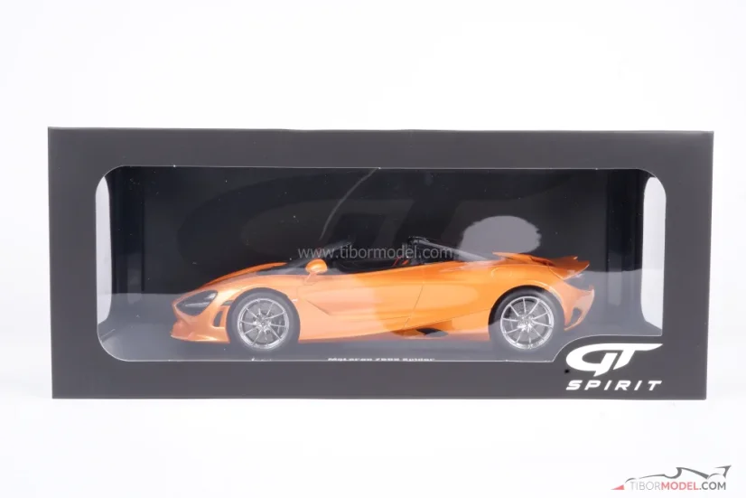 McLaren 750S Spider (2024) oranžový, 1:18 GT Spirit