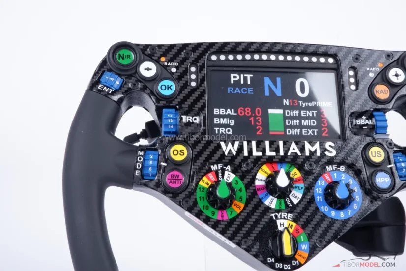 Williams FW46 (2024) volant, 1:2 HC Models