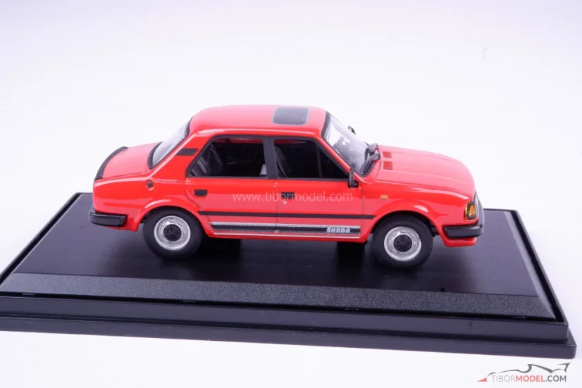 Skoda 120L (1984), piros, 1:43 Abrex