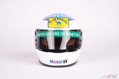 Michael Schumacher Camel Benetton 1992 přilba, VC Belgie, 1:2 Bell