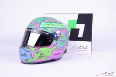 Valtteri Bottas 2024 Austin, Kick Sauber mini přilba, 1:2 Stilo
