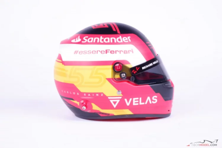 Carlos Sainz 2022 Ferrari prilba , 1:2 Bell
