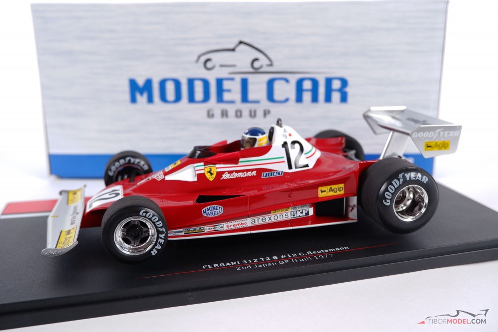 Model car Ferrari 312T2B Reutemann 1977, 1:18 MCG | Tibormodel.com