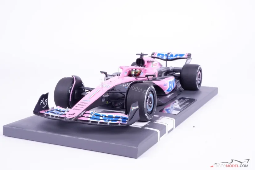 Alpine A523 - Esteban Ocon (2023), VC Bahrajnu, 1:18 Minichamps