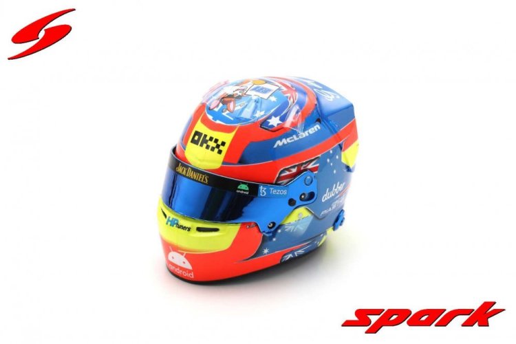 Oscar Piastri 2023, VC Austrálie, McLaren prilba, 1:5 Spark