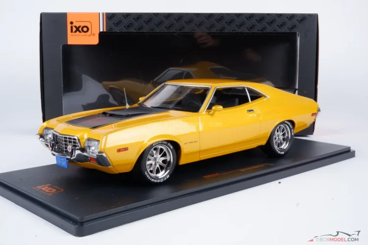 Ford Gran Torino Sport (1972) narancssárga, 1:18 Ixo