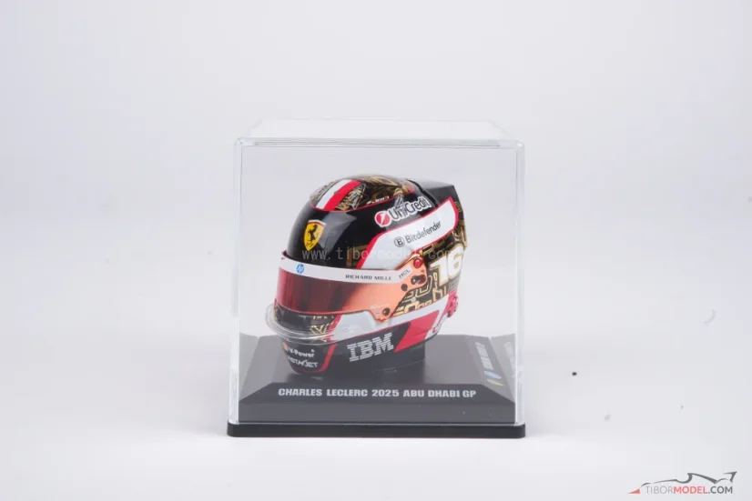 Charles Leclerc 2025 VC Abu Dhabi mini přilba, Ferrari, 1:5 Looksmart