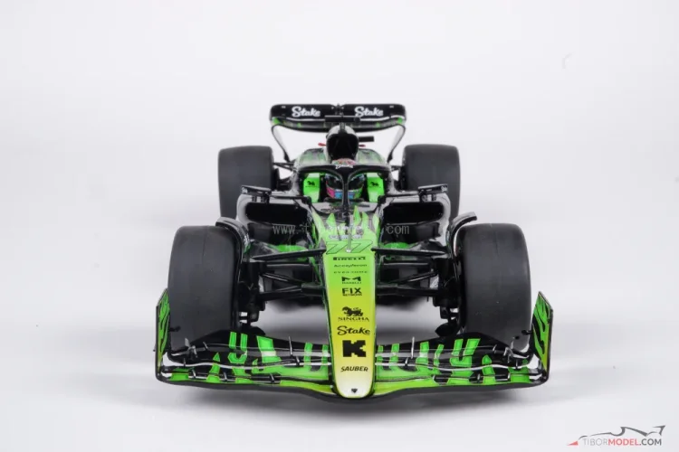 Solido 1/18 Stake F1 C44 – Las Vegas GP 2024, Zhou, Miniature Neuve Métal