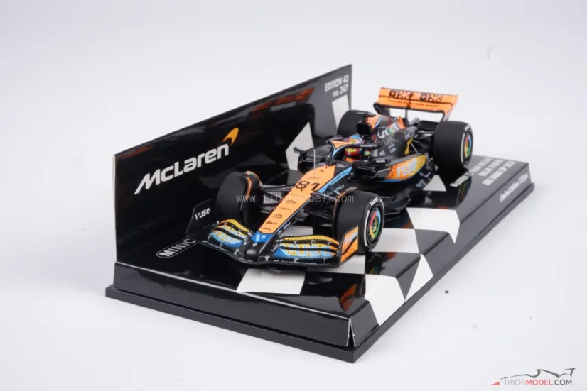 McLaren MCL60 - Oscar Piastri (2023), VC Abu Dhabi, 1:43 Minichamps