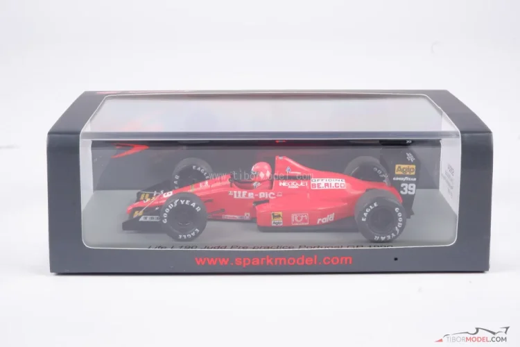 Life L190 - Bruno Giacomelli (1990), Portugál Nagydíj, 1:43 Spark