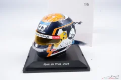 Nyck de Vries 2023, AlphaTauri přilba, 1:5 Spark