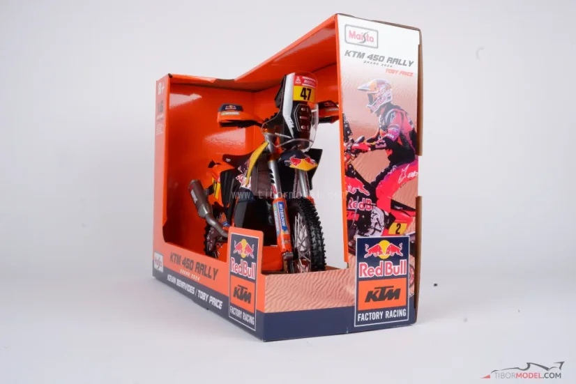 KTM 450 - Kevin Benavides, Dakar Rali (2024), 1:6 Maisto