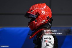 Esteban Ocon 2026 mini helmet, McLaren, 1:2 Bell