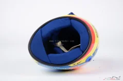 Fernando Alonso 2025 Aston Martin mini přilba, 1:2 Bell