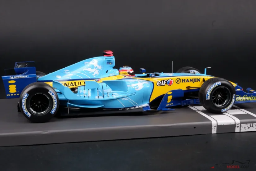 Renault R25 - Fernando Alonso (2005), British GP, 1:18 Minichamps