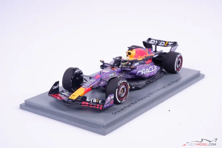 Model car Red Bull RB19 Verstappen, Vegas, 2023, Spark Model car Red Bull RB19 Verstappen, Vegas, 2023, Spark