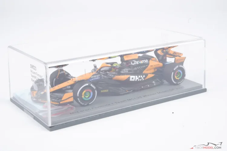 ミニカー 1/43 McLaren MCL38 2024 Miami GP Winner McLaren F1 MCL38 #4 Lando Norris Miami GP 2024 1st Career Win 1:43