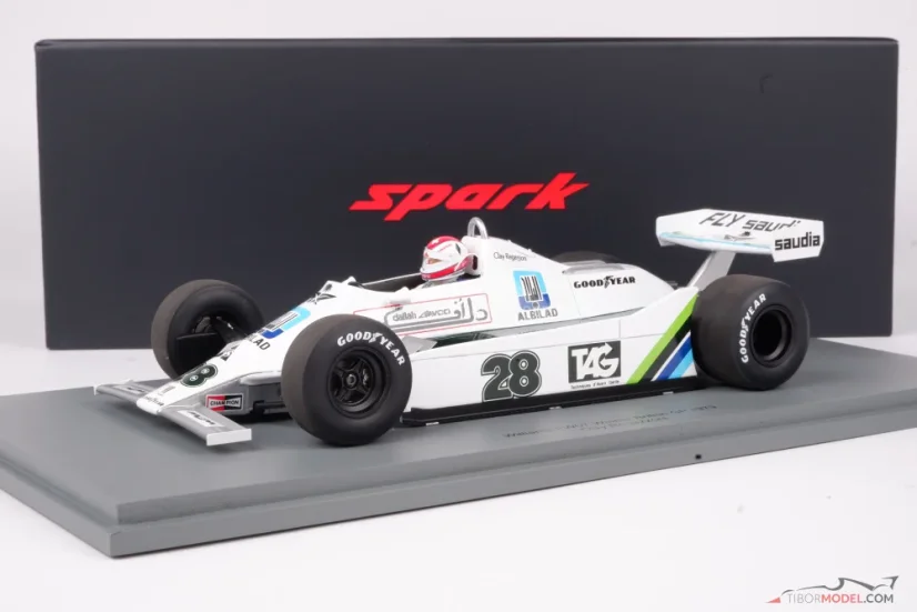 Williams FW07 - Clay Regazzoni (1979), Winner British GP, 1:18 Spark