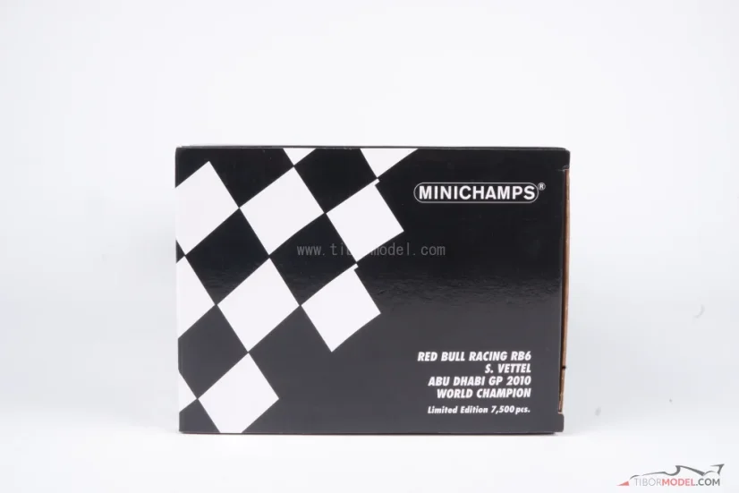 Red Bull RB6 - Sebastian Vettel (2010), Majster sveta, 1:18 Minichamps