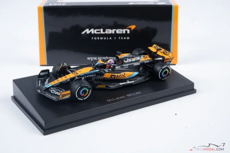 McLaren MCL60 - Oscar Piastri (2023), 1:64 Spark