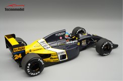 Minardi M191 - Gianni Morbidelli (1991), Belgian GP, with driver figurine 1:18 Tecnomodel