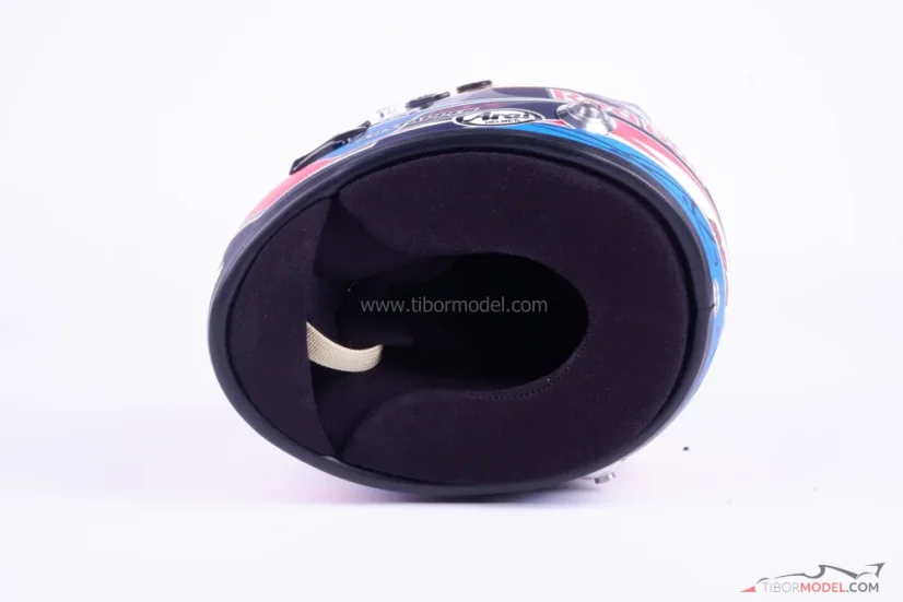 Max Verstappen 2015 Toro Rosso, mini helmet, 1:2 Arai