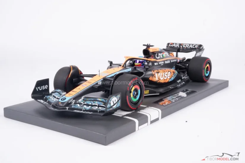 McLaren MCL36 - Oscar Piastri (2022), testy Abu Dhabi, 1:18 Minichamps