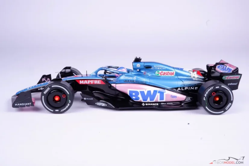 Alpine A522 - Fernando Alonso (2022), VC Monaka, 1:18 Solido