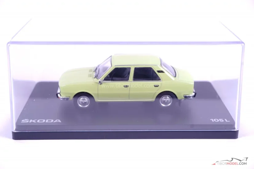 Skoda 105L (1977), green, 1:43 Abrex