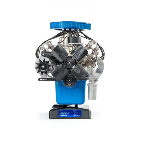 Ford Mustang V8 motor - működő motor makett készlet 1:3 méretarányban