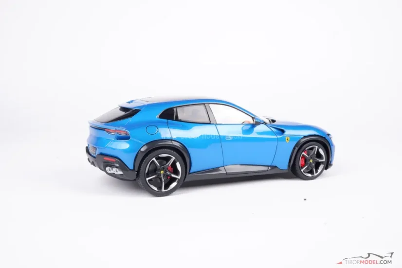 Ferrari Purosangue (2022) modré, 1:18 Polistil