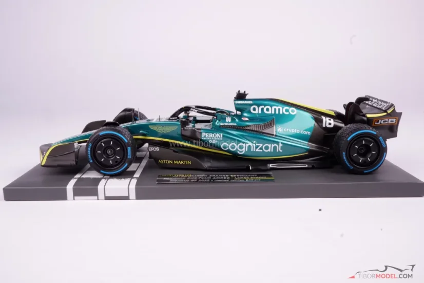 Aston Martin AMR22 - Lance Stroll (2022), VC Monaka, 1:18 Minichamps