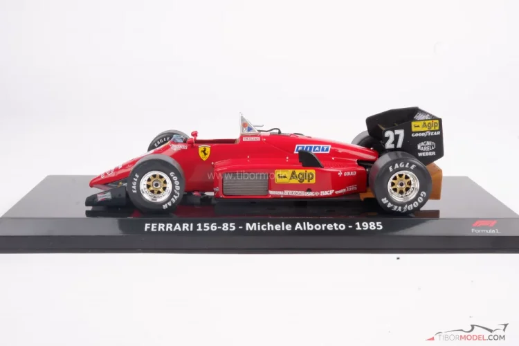 Ferrari 156/85 - Michele Alboreto (1985), 1:24 Premium Collectibles