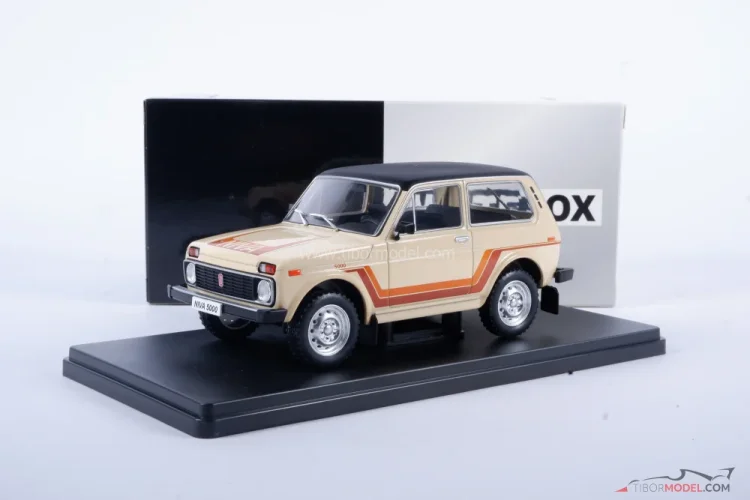 Lada Niva 5000 bézs (1980), 1:24 Whitebox