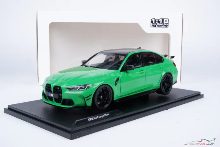 BMW M3 (2024) zöld, 1:18 Solido