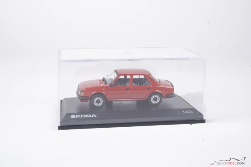 Skoda 120L (1984) földes vörös, 1:43 Abrex