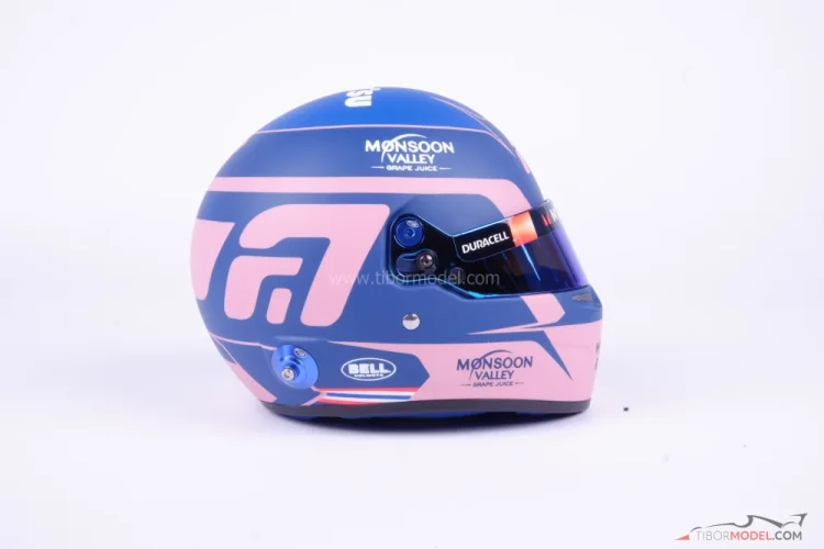 Alex Albon 2024 Williams helmet, 1:2 Bell