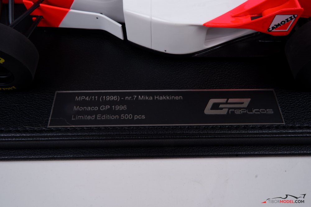 Miniature F1 McLaren MP4/11 - Mika Häkkinen #7 - 1996 - 1/18 Minichamps