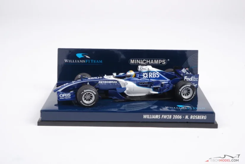 Williams FW28 - Nico Rosberg (2006), 1:43 Minichamps