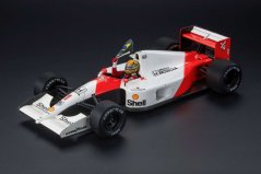 McLaren MP4/6 - Ayrton Senna (1991), Víťaz VC Brazílie, s figúrkou pilota 1:43 GP Replicas