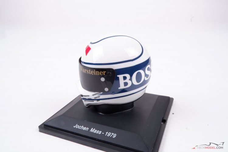 Jochen Mass 1979 Arrows helmet, 1:5 Spark