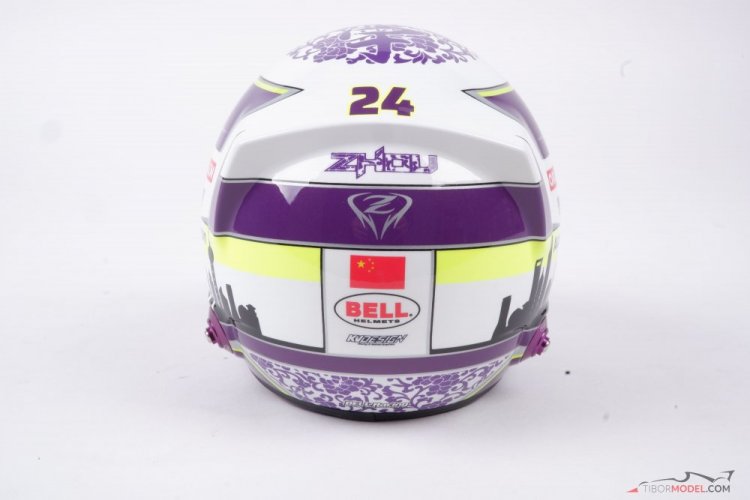 Guanyu Zhou 2022 Alfa Romeo helmet, 1:2 Bell