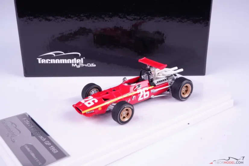 Ferrari 312/68 - Jacky Ickx (1968), 1:43 Tecnomodel