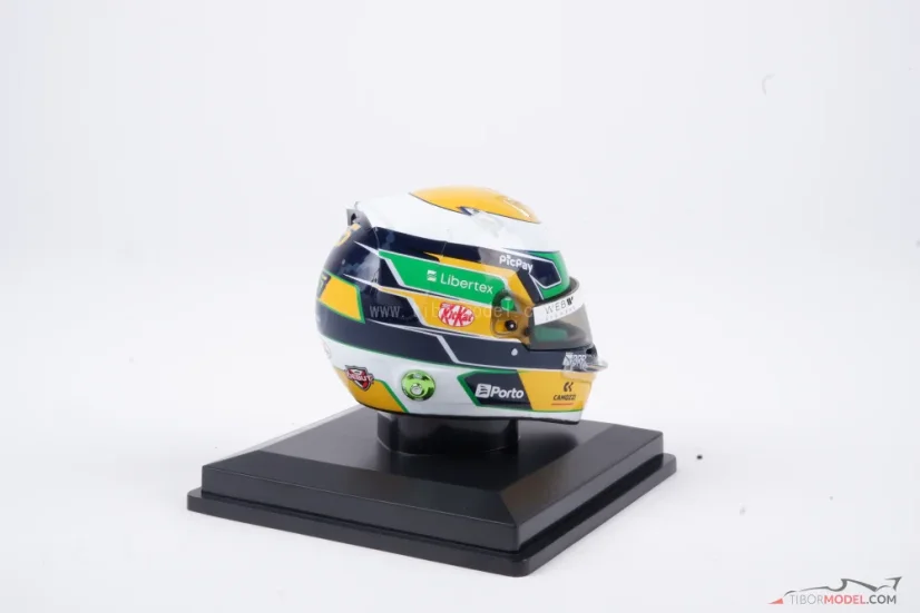 Gabriel Bortoleto 2025 mini prilba, Sauber, 1:5 Spark