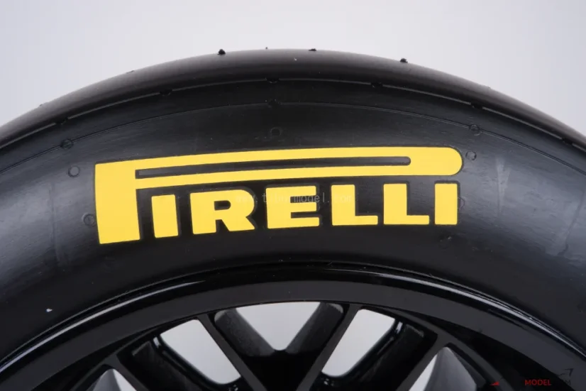 Pirelli P Zero wind tunnel tyre 2026, medium compound, 1:2 scale