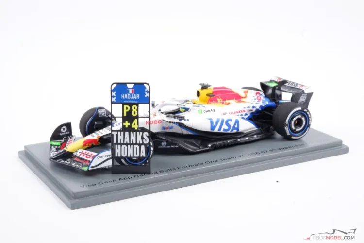 Model Racing Bulls VCARB 02 Hadjar 2025, 1:43 Spark | Tibormodel.com