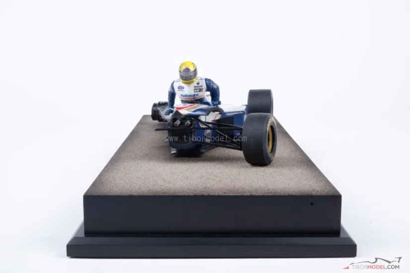 Diorama Williams FW16 - A. Senna survives the accident at Imola 1994, 1:18