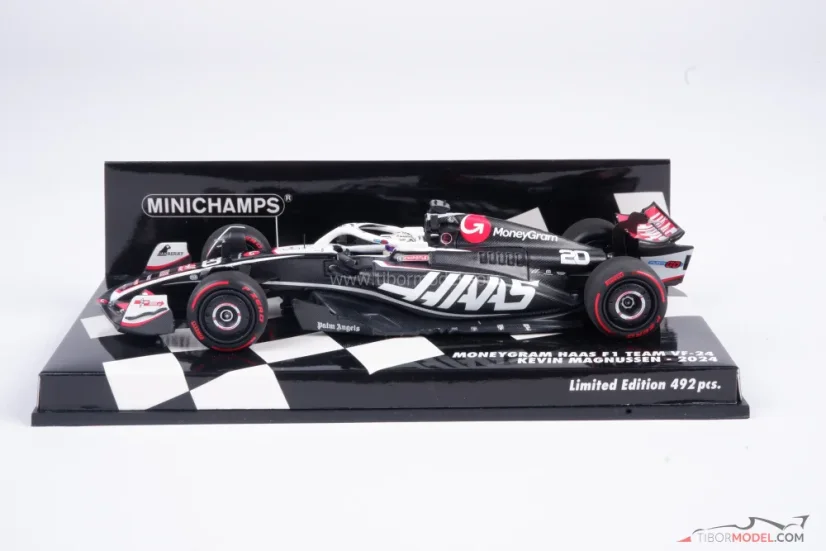 Haas VF-24 - Kevin Magnussen (2024), 1:43 Minichamps