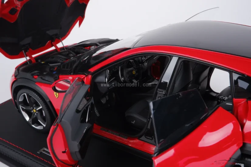 Ferrari Purosangue (2022) rosso corsa, 1:18 BBR
